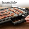 OVENTE Electric Griddle with 16 x 10 Inch Flat Non-Stick