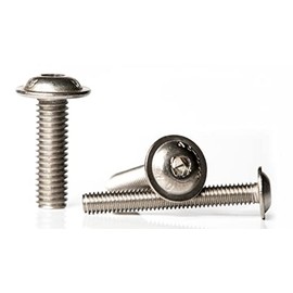 A2 Stainless Steel Flanged Button Head Screws Bolts Allen Socket with Collar (Pack of 20) (M6 x 16mm)