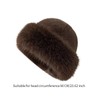 APLVFFZH Women Winter Faux Fur Hat Female Cossack Hat Russian