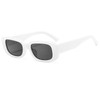 88flix Sunglasses, Korean UV Protection, Square Frame, Vintage Fashion Glass,