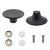 MEETOOT 2 Set Dutch Oven Knob Bakelite Pot Lid Replacement