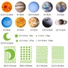 Yosemy Wall Sticker Luminous Stickers 9 Planets Luminous Stars Luminous