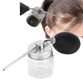 Aplicador de espray de fibras capilares Botella de espray de fibra capilar, atomizador profesional de fibra para la construcción del cabello que hace que el cabello luzca voluminoso y grueso