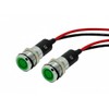Alpinetech PL12M 12mm 1/2" 24V AC/DC LED Metal Signal Indicator