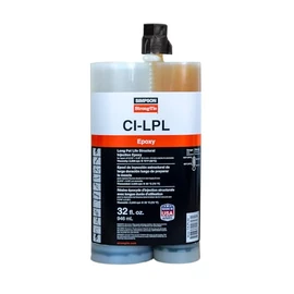 Simpson Strong-Tie CILPL32 CI-LPL Long Pot Life Structural Injection Epoxy (32 oz.)