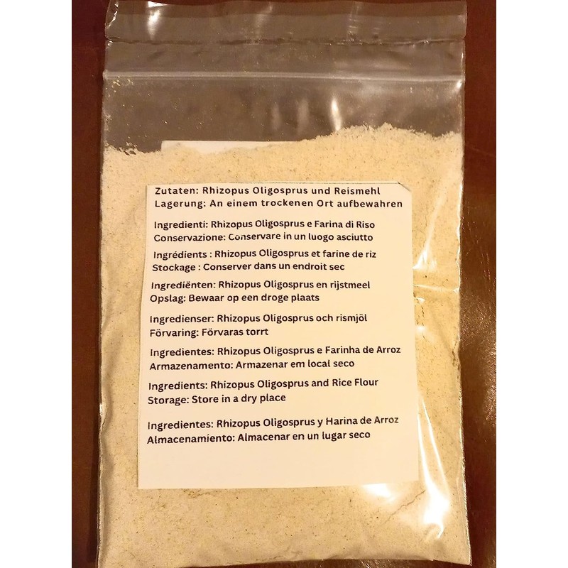 Tempeh Starter/Live Culture/Ragi Tempe/Inokulum-Non GMO-Halal 50 Gram