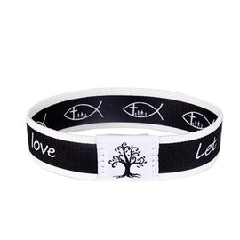 PWMENLK Bible Verse Bracelets, Inspirational NFC Christian Wristband for Men and Women - Daily Scripture Bracelet, WWJD Bracelet, Jesus Loves You, Faith Bracelet