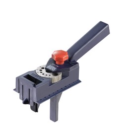 kwb DÜBELPROFI Universal Dowel Jig with Adjustable Hole Sizes, Precise Woodworking Tool