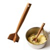 Teak Wooden Meat Chopper, Ground Beef Masher, Chicken Shredder&Meat Chopper,