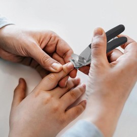 Nail Clippers for Thick Nails - Ergonomic Toenail Clipper Trimmer for Seniors - Angled Head Design Nail Sharpener for Dormitory, Business Trip, Home, and Travel