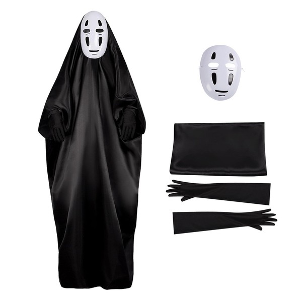 Todoroki Shoto No Face Man Kaonashi Cosplay Costumes Halloween Outfits