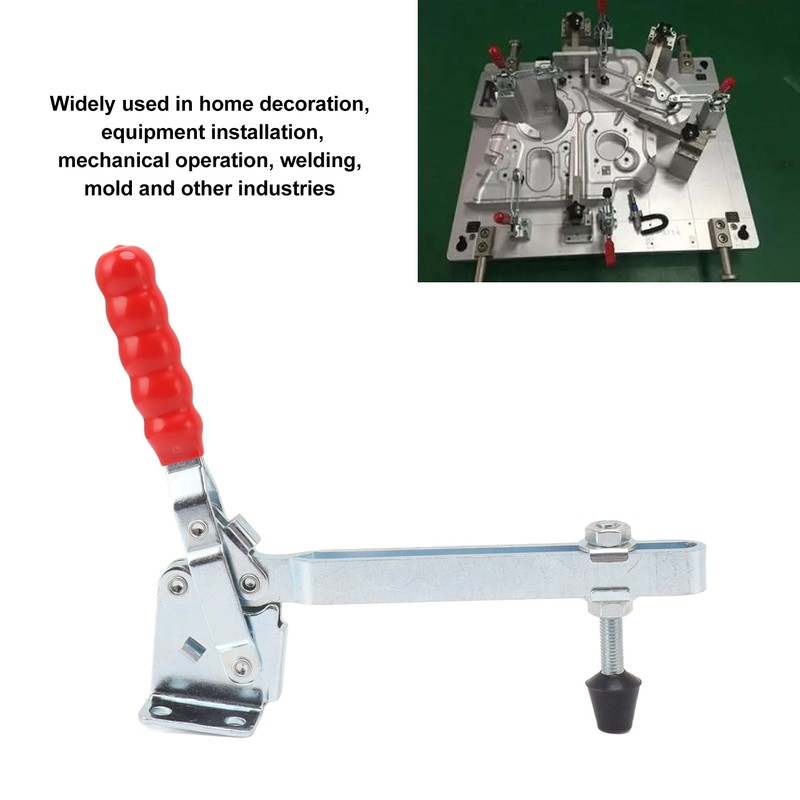 Heavy Duty Toggle Clamp High Carbon Steel Extra Length Quick
