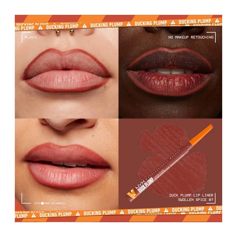 NYX Professional Makeup Duck Plump Lip Pencil Swollen Spice