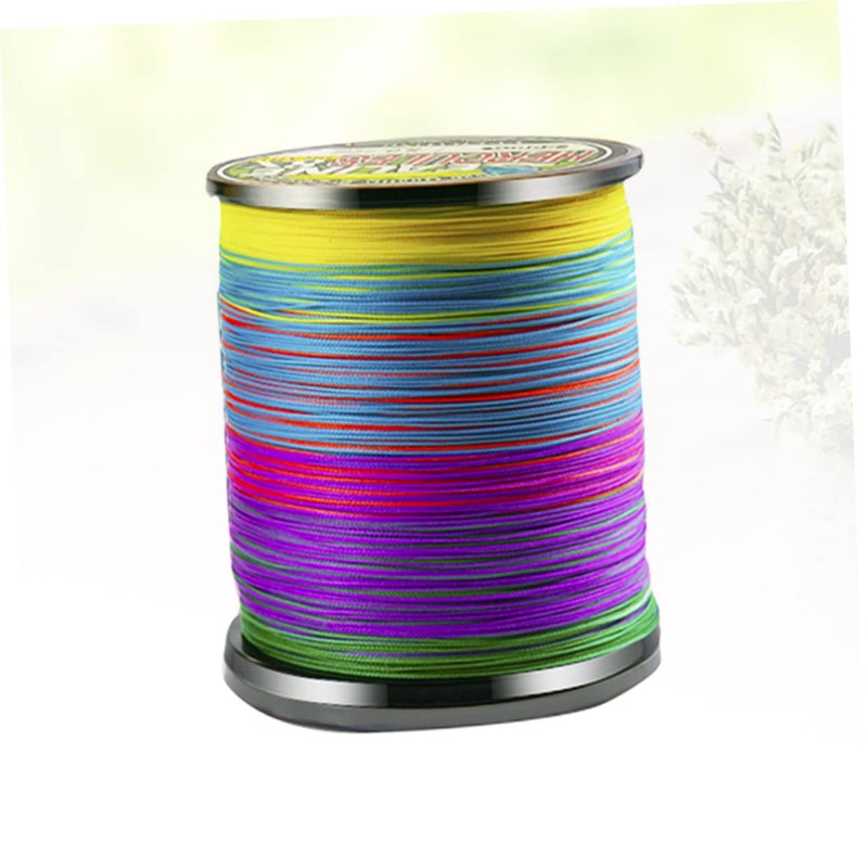 Kisangel 2pcs 500m Fishing Line Pe Material Braided Line Super