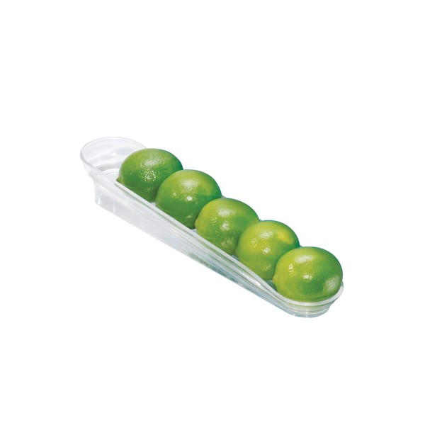 InterDesign Refrigerator Fruit and Vegetable Storage Organizer for Kitchen-Small- Clear