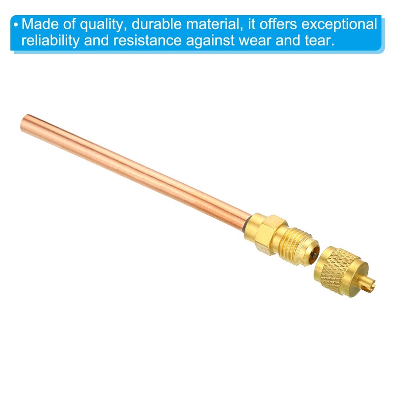 PATIKIL 1/4" SAE x 6mm OD x 50mm Stem x