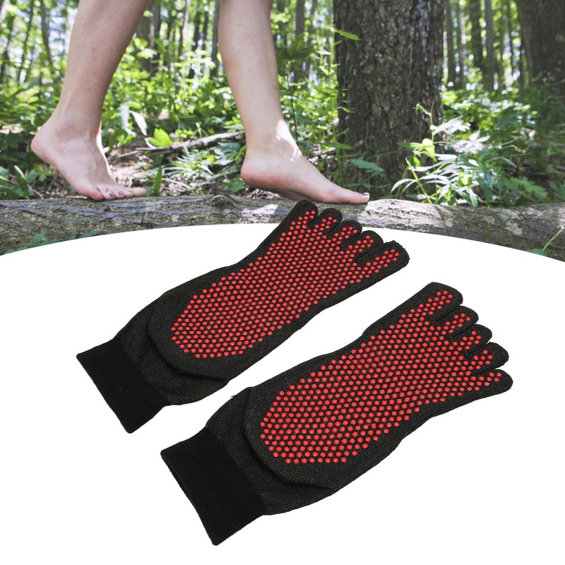 Level 5 Cut Protection Toe Socks Skid Resistant 5 Finger