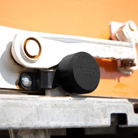 PACLOCK's UCS-84A Roll Up Door Lock, High Performance 6-Pin Cylinder, Keyed Differently, Black Anodized Aluminum