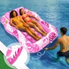 Inflatable Tanning Pool Lounger Float for Adults, 59"x 78.7" Extra