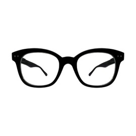 Gabriel + Simone Tess Tortoise Reading Glasses for Women Square Frame, Blue Light Blocking, Scratch-Resistant Lenses Case