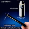 Electronic Lighter, Smart USB Rechargeable Lighter,Mini Electric Lighter Touch Ignition