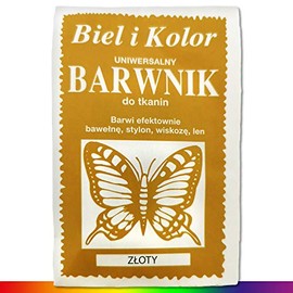 Wohnkult 10 g Batik Fabric Dye, Fabric Dye, Textile Colours to Choose From (Gold)