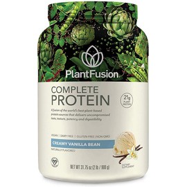 PlantFusion Complete Vegetable Pea Protein Powder Vanilla Flavor 900g / PlantFusion 완전 식물성 완두콩 단백질파우더 바닐라맛 900g