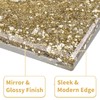 YNQIZKI Light Switch Cover Plate - Shiny Gold Mirror Finish