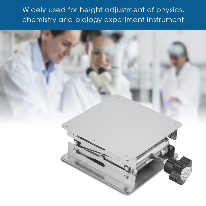 Lab Stand 100x100mm Lab Platform Stainless Steel Lift, Default