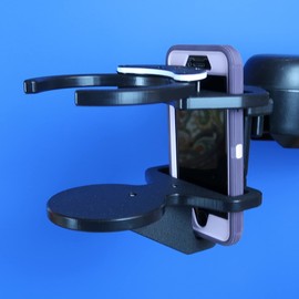 Powerchair Combo Smart Phone and Adjustable Drink Holder Right Hand Snapit! (Shoprider)