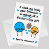 RED OCEAN Funny Fathers Day Cards for Grandad, Grandad Father's