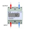 Single Phase 5-100A 230VAC Energy Meter DIN Rail Digital LCD