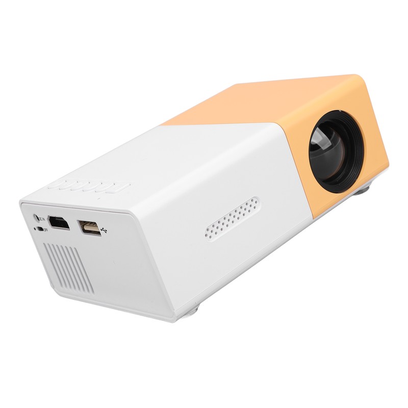 Small Projector 600ASIN Remote Control Portable Movie Projector with USB
