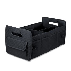 JiatuA Car Trunk Organizer For Suv Car Storage Organizer Collapsible Multi Compartment