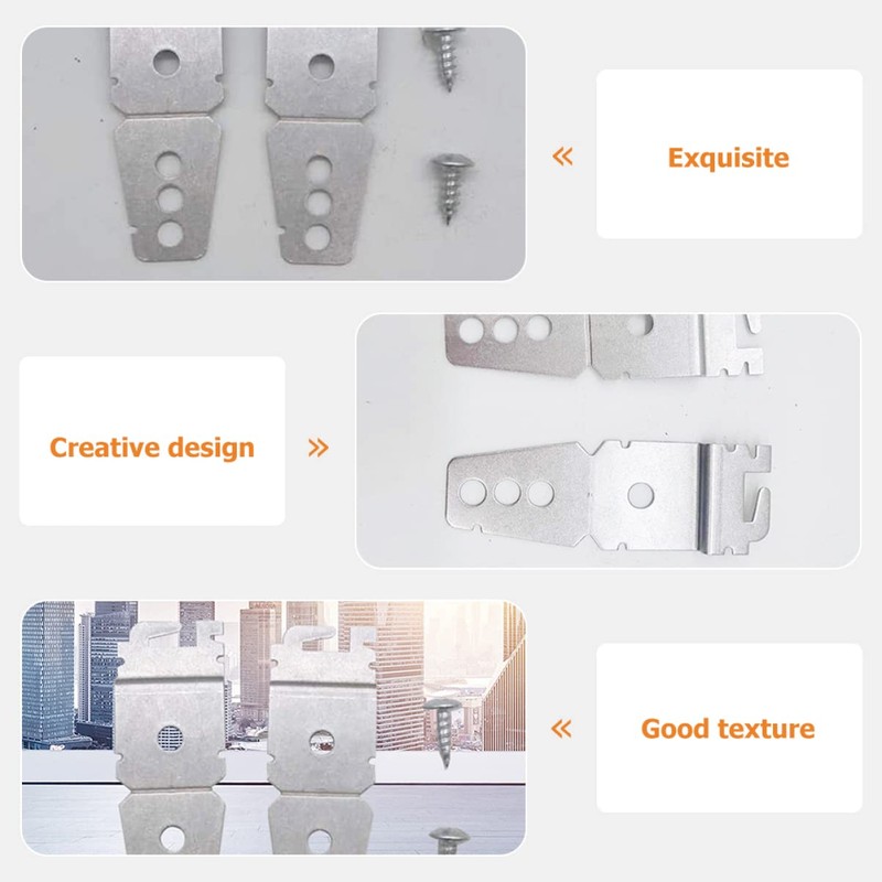 jojofuny Sets Dishwasher Bracket Mounting Kit for Granite Countertop Dishwasher