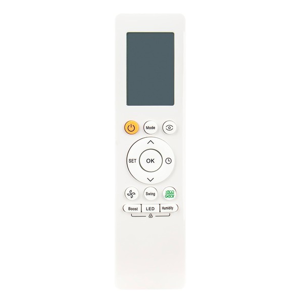 RG10L1(C2HS)/BGEF Replace AC Remote Control Compatible with MIDEA/Carrier Air Conditioner