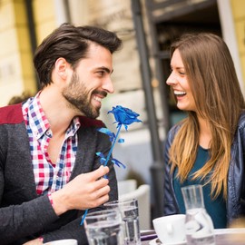 Piececool 3D Puzzle Metal Rose Model, 3D Metal Puzzle Flower Branches Plants for 340 Stainless Steel, Whole Metal, 1:1 Restore, Birthday Gift, Model Kit Adults, 15 Pieces (Blue)