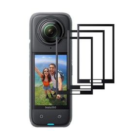 [3 Pack] Screen Protector for Insta 360 X4, Electro-weideworld Scratch Resistant HD Film Screen Protector for Insta 360 X4 Camera