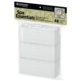 Graham Professional Products Spa Essentials - Diadema desechable, hembra, 48 unidades, 1 paquete