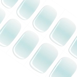 DANNI&TONI Gel Nail Seal, Hardening Type, Nail Seal, Gel Nail Seal, Nail Seal, Gel Nail Seal, Nail Parts, Gel Nail Kit, Color Gel, Long Lasting (Light Blue, 28 Pcs)