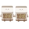 Roarrter Milk Carton Electronic Alarm Clock Student Mini Countdown Cute