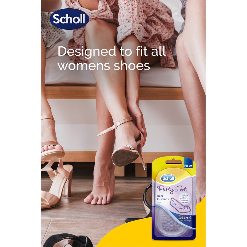 Scholl Party Feet Gel Heel Cushion