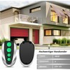 433.92 MHz Garage Door Remote Control Compatible with All Topens