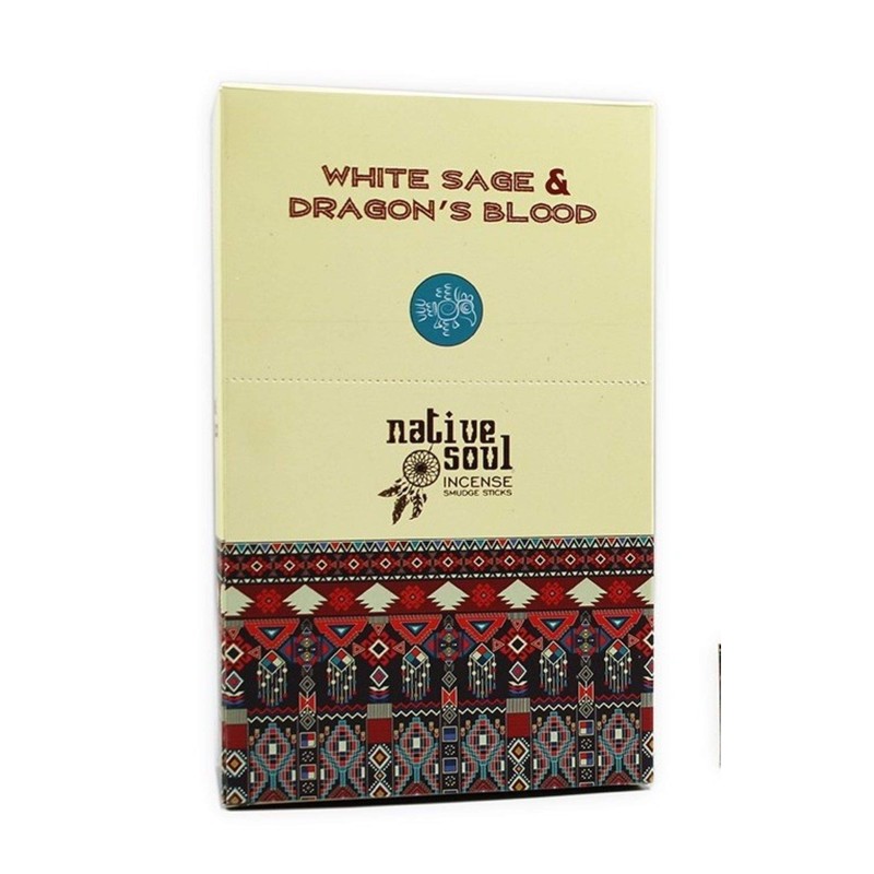 Native Soul Incense Smudge Sticks | WHITE SAGE & DRAGON'S