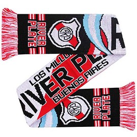 CA River Plate CARP Los Millonarios Football Crest Scarf (100% Acrylic)