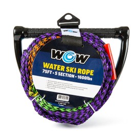 WOW Sports 75' 5-Section Water Ski Rope
