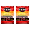 JACK LINK'S TERIYAKI BEEF JERKY 3.25OZ, 3 PACK X 2