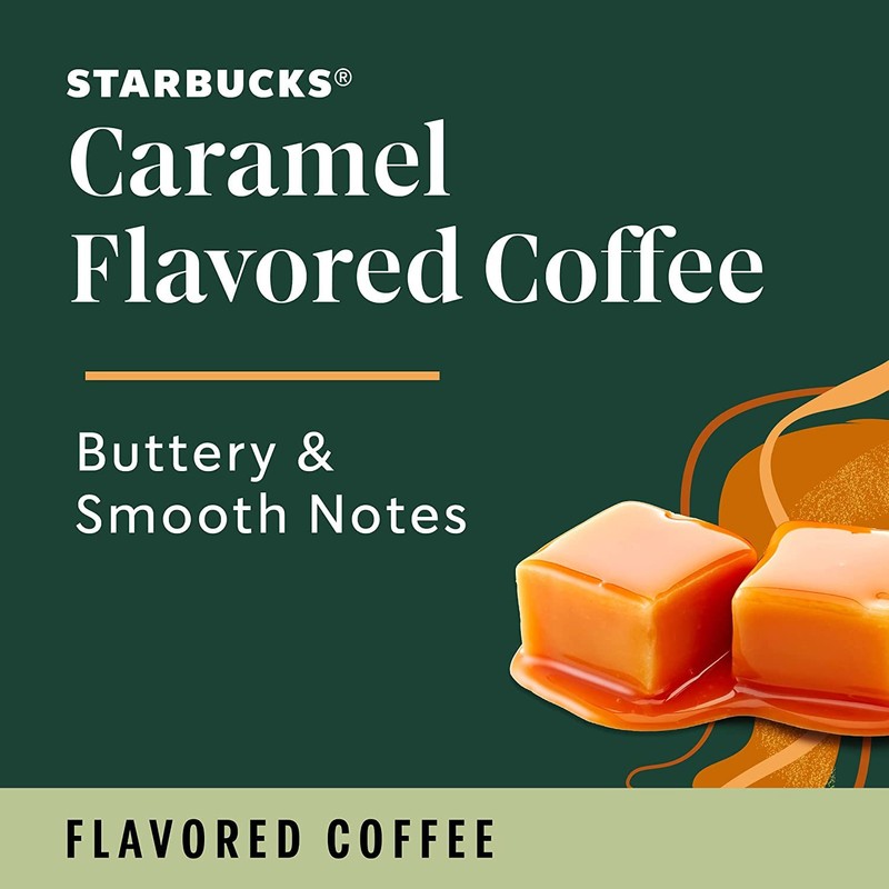 Starbucks Caramel Flavored Coffee K-Cups, 96 count