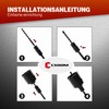 CSOOM Upgraded Drill Bit Extension Piece for SDS Plus Hammer