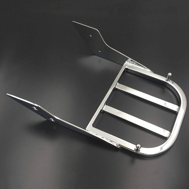 HASkulle Luggage Rack Chrome for Honda VTX 1300C 2002-2006 VTX
